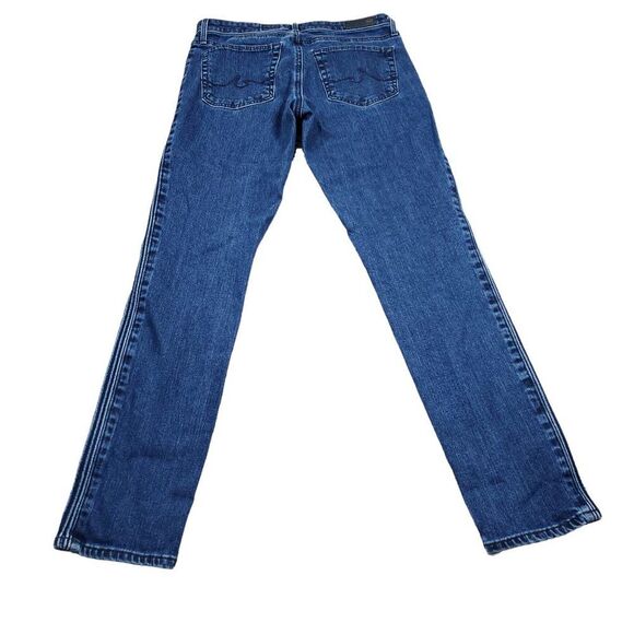 AG Adriano Goldschmied Prima Ankle Pintucked Cigarette Stretch Jeans Size 27 - Picture 2 of 13
